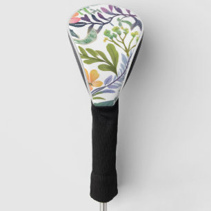 Couvre-club De Golf Fleurs de printemps   Champs de fleurs 
