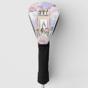 Couvre-club De Golf Floral Purple Bouteille de parfum Actif