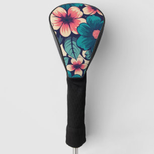 Couvre-club De Golf Flower tropical
