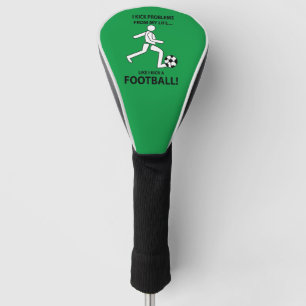 Couvre-club De Golf Football Soccer Sports Entraîneur Football Soccer