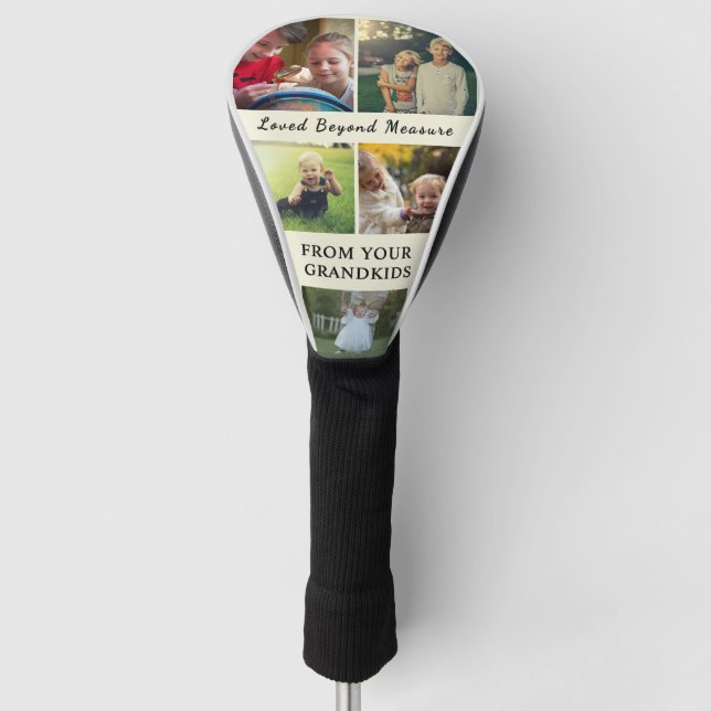 Couvre-club De Golf For Grandpa – Loved Beyond Measure Golf Cover (Devant)