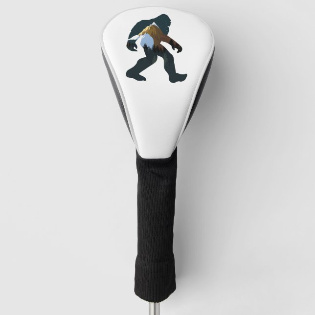 Couvre-club De Golf Forêt de nuit Bigfoot (Devant)