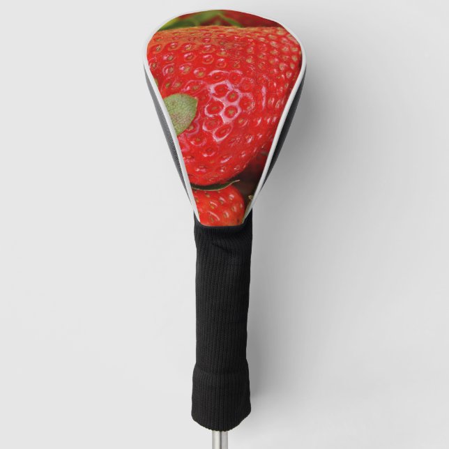 Couvre-club De Golf Fraises rouges (Devant)