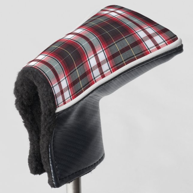 Couvre-club De Golf Franchement couverture de putter de plaid (Devant 3/4)