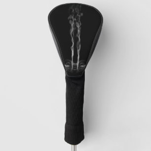Couvre-club De Golf Fumée de dragon noir