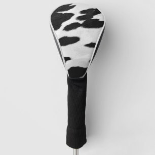 Couvre-club De Golf Fun Holstein Vache cacher le regard