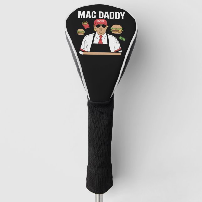 Couvre-club De Golf Funky Trump Fries Fries Fries Mac Daddy (Devant)