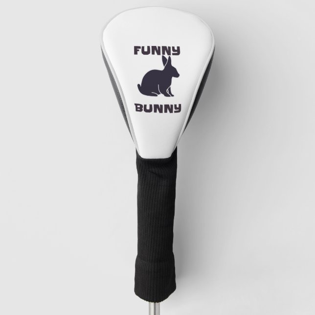 Couvre-club De Golf Funny bunny (Devant)