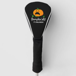 Couvre-club De Golf Funny Citrouille 2023 - Citrouille'ell ! C'est Hal