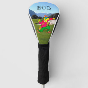 Couvre-club De Golf Funny Golfer Personnalisé Nom ou Monogramme