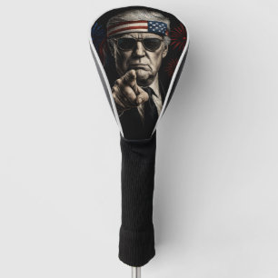 Couvre-club De Golf Funny Trump Golfe Des USA Amérique 2025 4 juillet