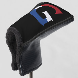 Couvre-club De Golf G Monogramme superposé sur l'indicateur NLD sur l'