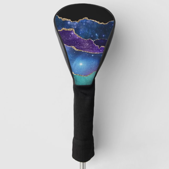 Couvre-club De Golf Galaxy Agate Series Design (Devant)