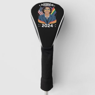 Couvre-club De Golf Gay pride Kamala Harris 2024 Vice-président LGBTQ+