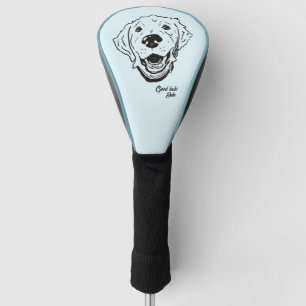 Couvre-club De Golf Golden Retriever Golf Head Cover