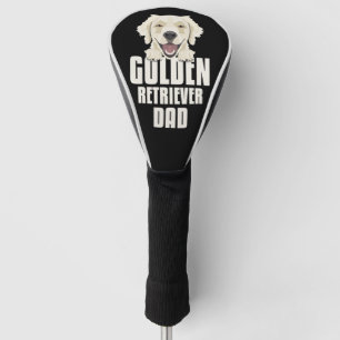 Couvre-club De Golf Golden Retriever Papa, Chien Papa