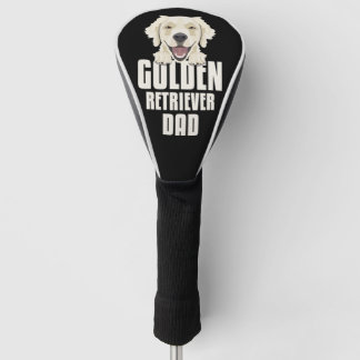 Couvre-club De Golf Golden Retriever Papa, Chien Papa