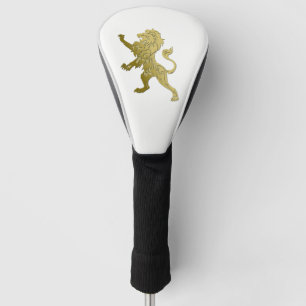 Couvre-club De Golf Golden Royal Lion