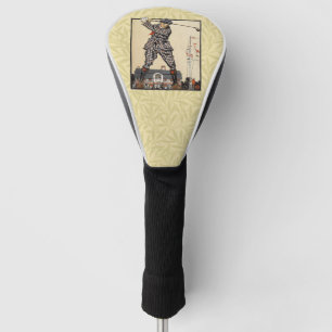 Couvre-club De Golf Golf Golfer Vintage Golf antique
