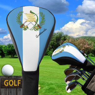 Couvre-club De Golf Golf Guatemala, Drapeau du Guatemala /Clubs de gol