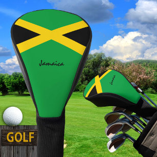 Couvre-club De Golf Golf Jamaica & Jamaican Flag