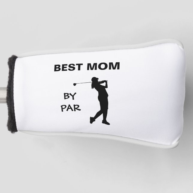 Couvre-club De Golf Golf Mommy Golfer Pun Fête des mères Meilleure mam (Devant)