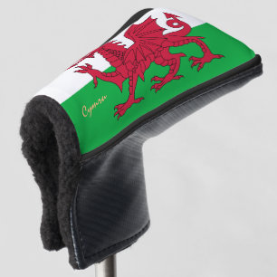 Couvre-club De Golf Golf Pays de Galles & Gallois Drapeau sport club d