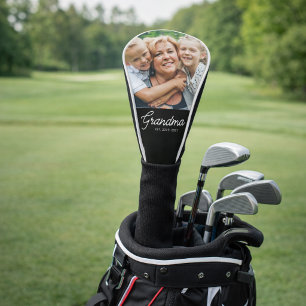 Couvre-club De Golf Grand-mère a établi une photo de script moderne