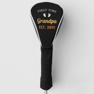 Couvre-club De Golf Grand-père Abuelo Nonno Gramps Première fois Grand
