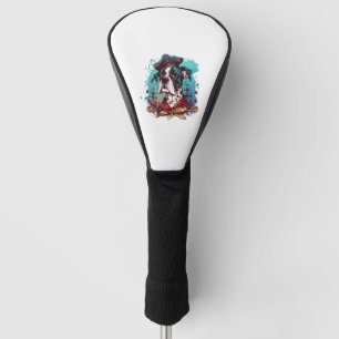 Couvre-club De Golf Grand pirate de chien Dane