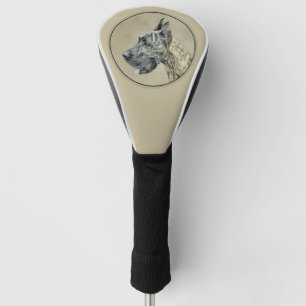 Couvre-club De Golf Grande Danse (Brindle) Peinture - Art Chien origin