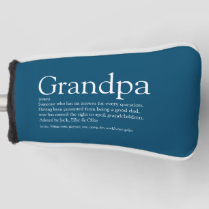 Couvre-club De Golf Grandpa Grandad Definition Modern Fun Citation