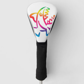 Couvre-club De Golf great rainbow shark
