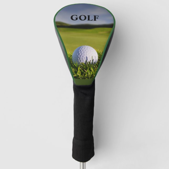 Couvre-club De Golf Green Modern Custom Meilleur Chauffeur Golf Head C (Devant)