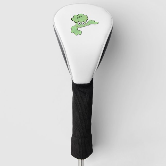Couvre-club De Golf Grimacing Broccoli (Devant)