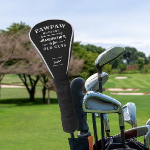 Couvre-club De Golf Grossesse personnalisée Surnom et monogramme