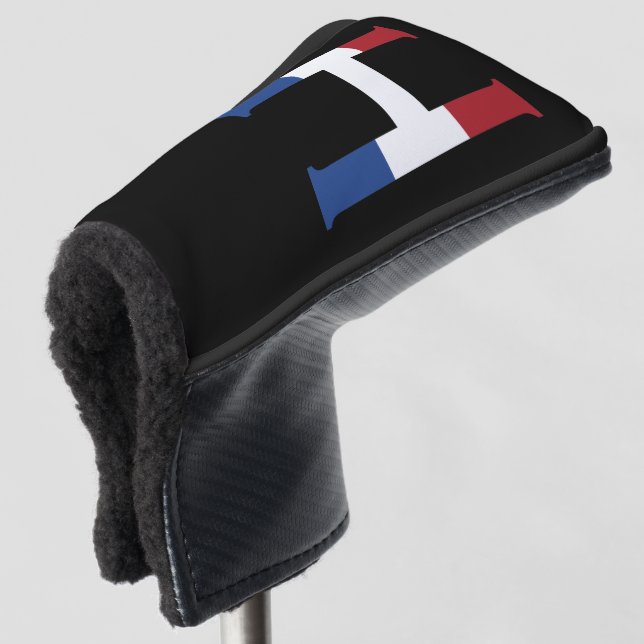 Couvre-club De Golf H Monogramme superposé sur l'indicateur NLD sur l' (Devant 3/4)