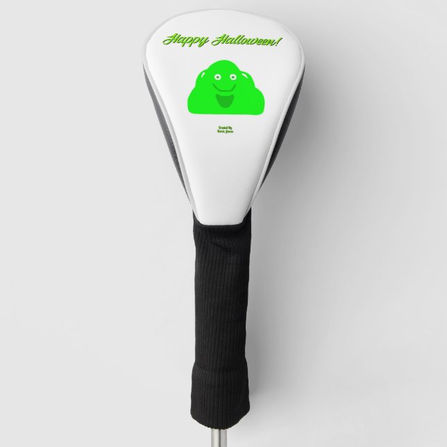 Couvre-club De Golf Halloween Blob Golf Club Couverture (Devant)