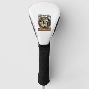 Couvre-club De Golf Halloween Fantôme Membre Fier Équipage Boo Vintage