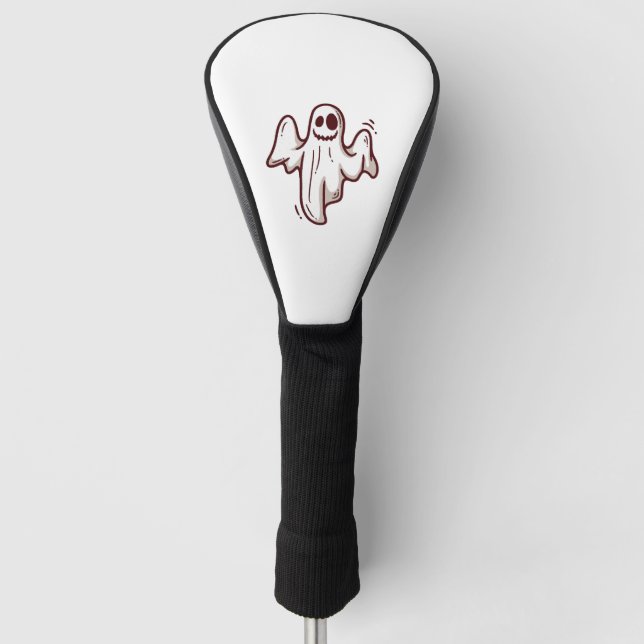 Couvre-club De Golf Halloween ghost (Devant)