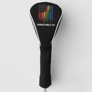 Couvre-club De Golf Harris Walz 2024 Élection Kamala Tim Waltz LGBT