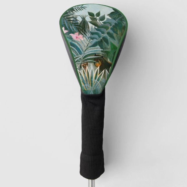 Couvre-club De Golf Henri Rousseau - La jungle équatoriale (Devant)