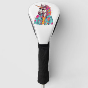 Couvre-club De Golf Hippie Unicorn Golf Club Couverture