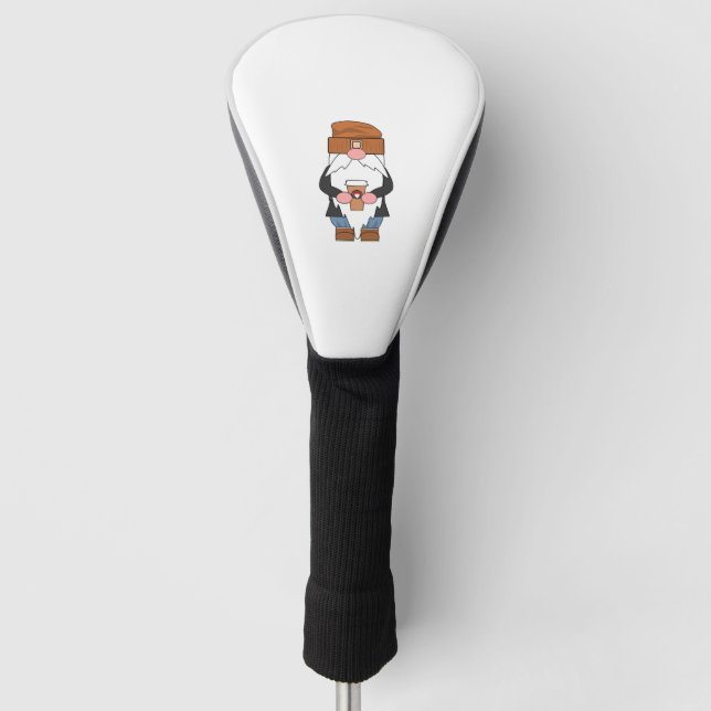 Couvre-club De Golf Hipster Holiday Gnome (Devant)