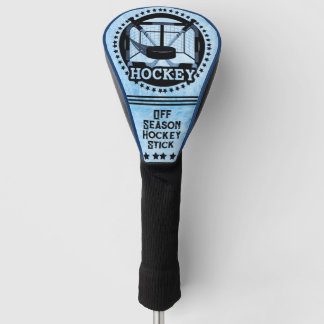 Couvre-club De Golf Hockey hors saison Stick 2 Tête de golf Couverture