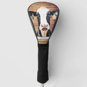 Couvre-club De Golf Holstein Vache Laitier Ferme Animal Cute Agriculte