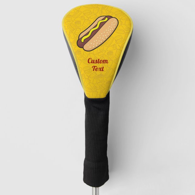Couvre-club De Golf Hotdog (Devant)