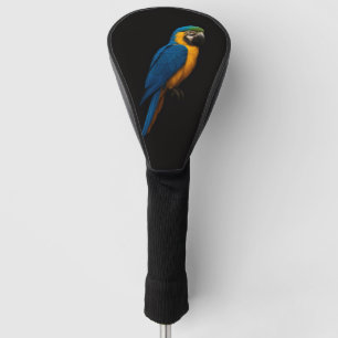Couvre-club De Golf Housse de driver de golf Black 4 Luxe, Ara bleu et