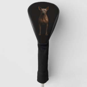 Couvre-club De Golf Housse de driver de golf Black 4 Luxe, Chien Pila 