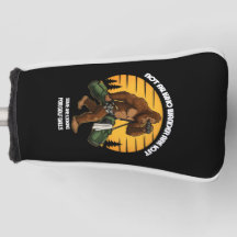 Housse de putter Bigfoot drôle